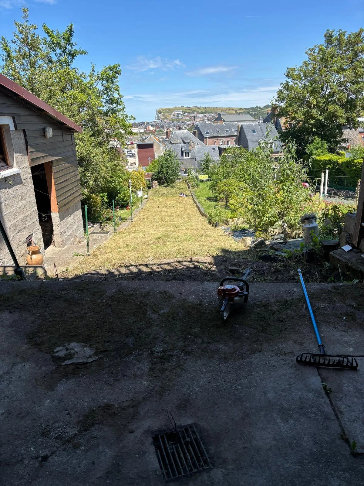 Débroussaillage de talus